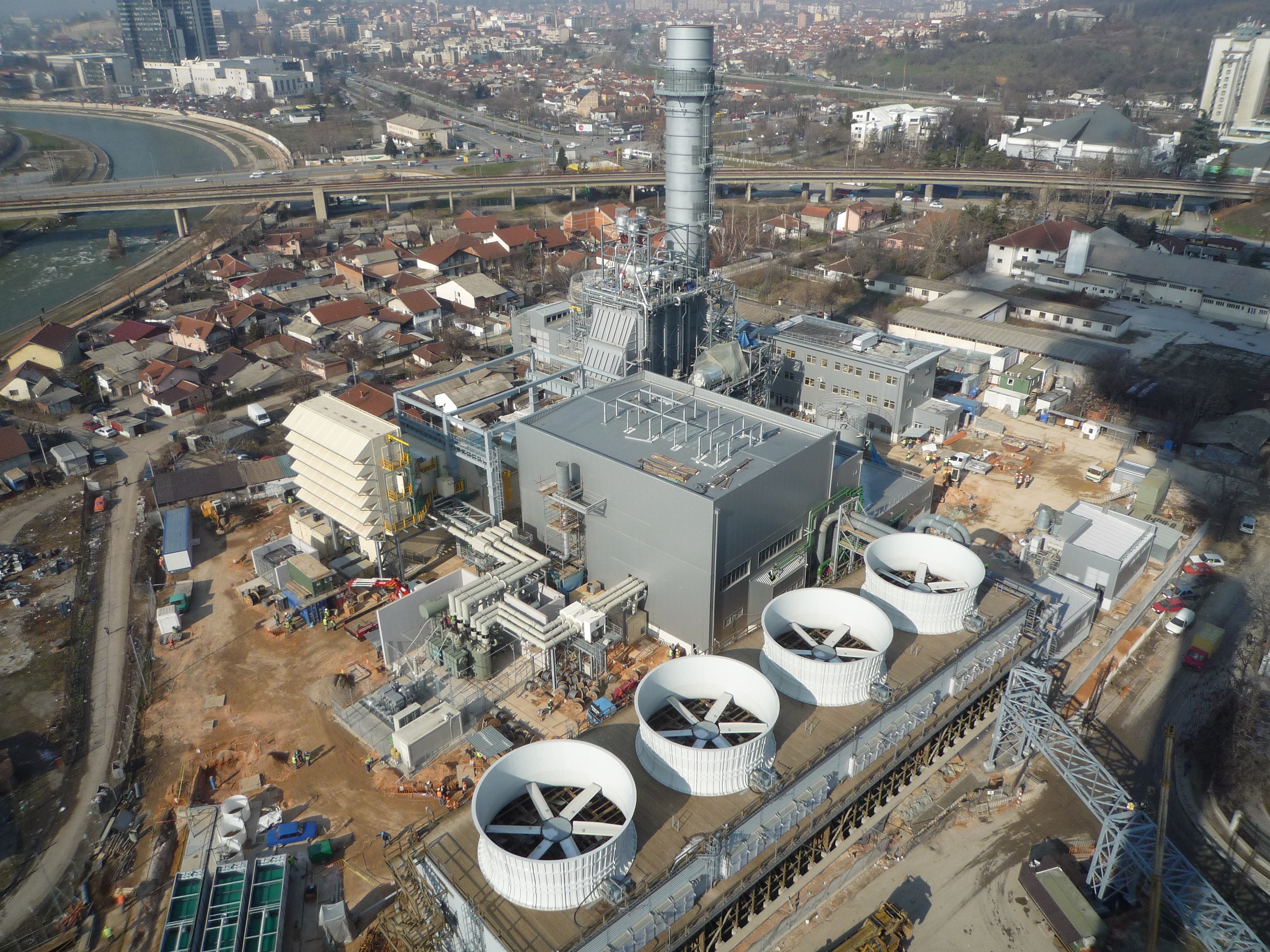 ТЭЦ в г.Скопье (Македония) мощностью 220 МВт